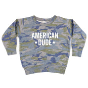 American Dude - Block - Child Sweater Little Mama Shirt Shop