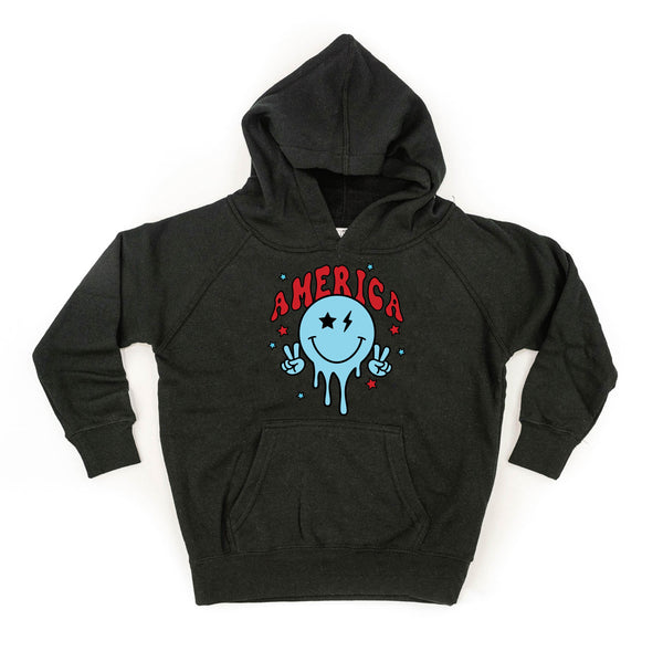 America Peace Smiley - Child Hoodie