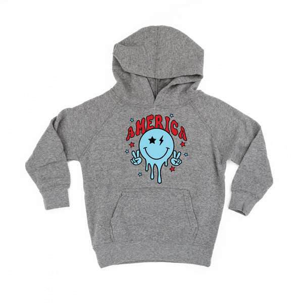 America Peace Smiley - Child Hoodie