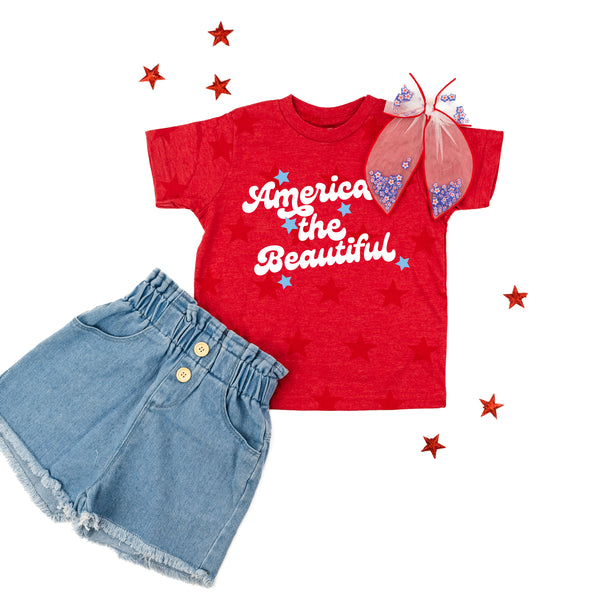 America the Beautiful - Short Sleeve STAR Child Shirt