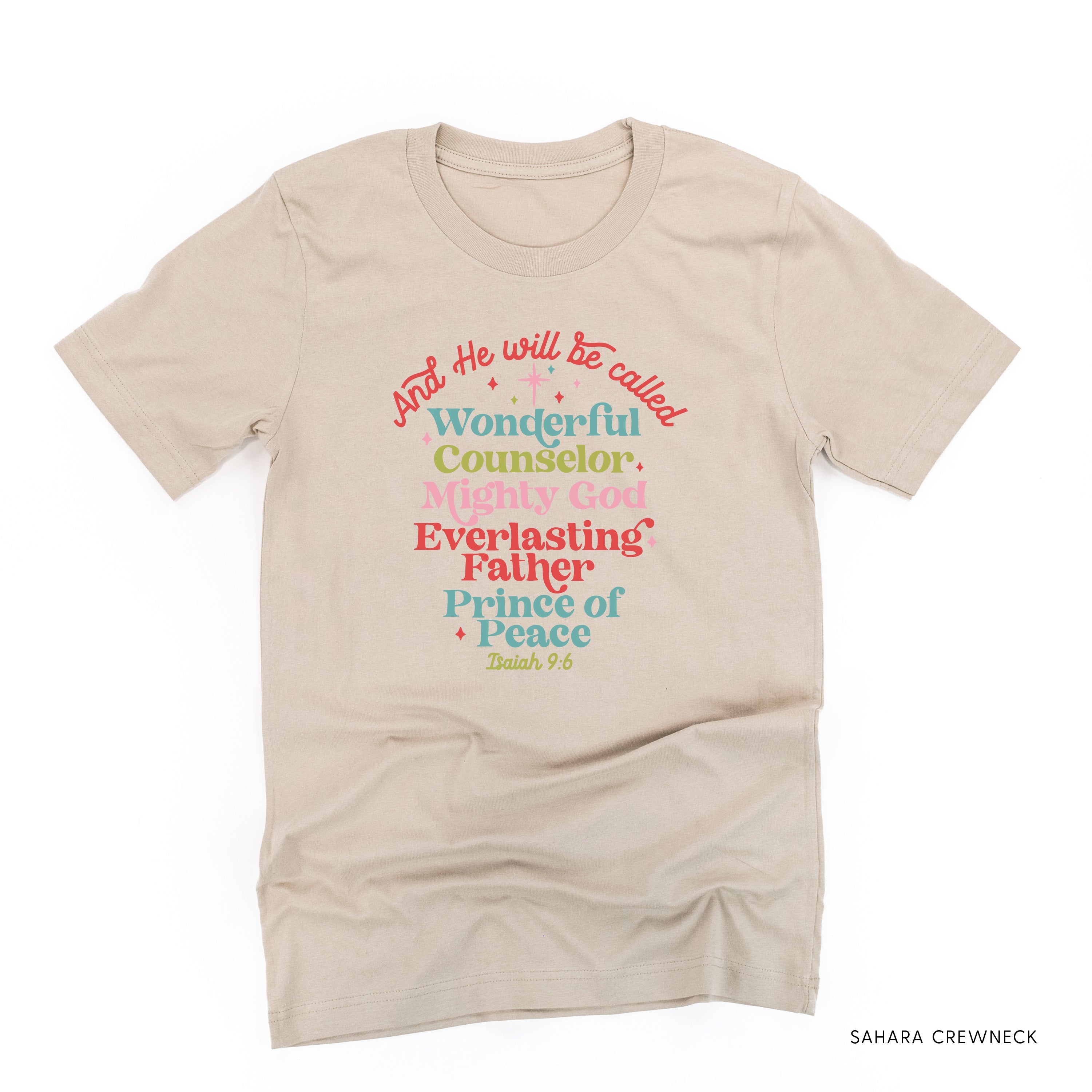 And He Will Be Called...Prince Of Peace - Unisex Tee Little Mama Shirt Shop