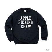 Apple Picking Crew - Basic Fleece Crewneck Little Mama Shirt Shop LLC