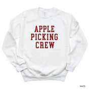 Apple Picking Crew - Basic Fleece Crewneck Little Mama Shirt Shop LLC