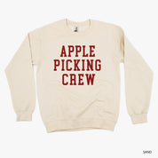 Apple Picking Crew - Basic Fleece Crewneck Little Mama Shirt Shop LLC