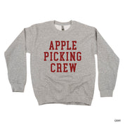 Apple Picking Crew - Basic Fleece Crewneck Little Mama Shirt Shop LLC