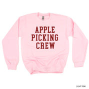 Apple Picking Crew - Basic Fleece Crewneck Little Mama Shirt Shop LLC
