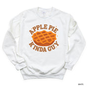 Apple Pie Kinda Guy - Basic Fleece Crewneck Little Mama Shirt Shop LLC