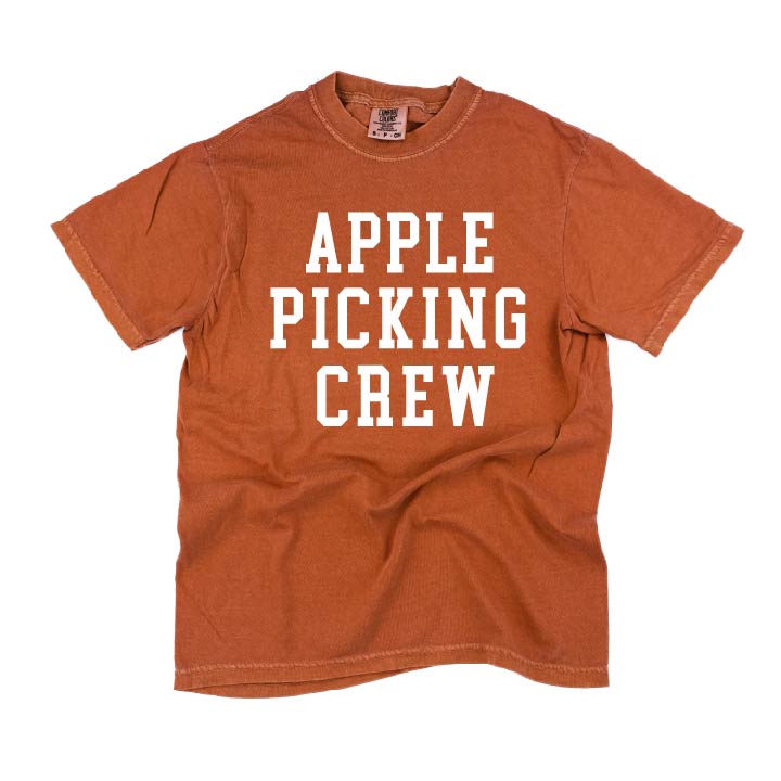 Apple Picking Crew - Comfort Colors Tee Little Mama Shirt Shop