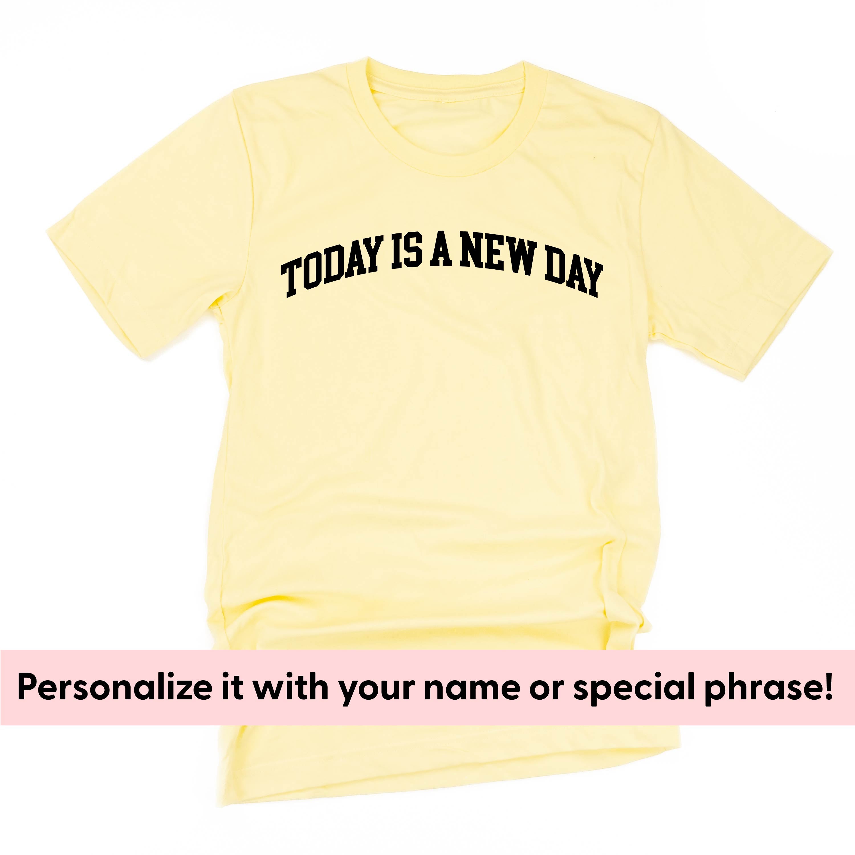 Arched Varsity - Semi-Custom - Unisex Tee Little Mama Shirt Shop