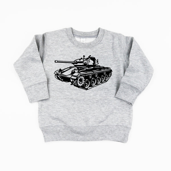 ARMY TANK - Minimalist Design - Child Sweater