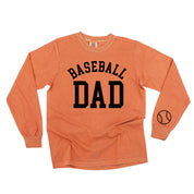 Baseball Dad (wd) - LONG SLEEVE Comfort Colors Tee Little Mama Shirt Shop