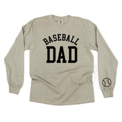 Baseball Dad (wd) - LONG SLEEVE Comfort Colors Tee Little Mama Shirt Shop