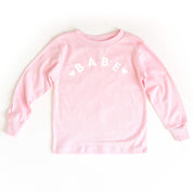 Babe (Two Hearts)  - Child LONG SLEEVE Tee Little Mama Shirt Shop