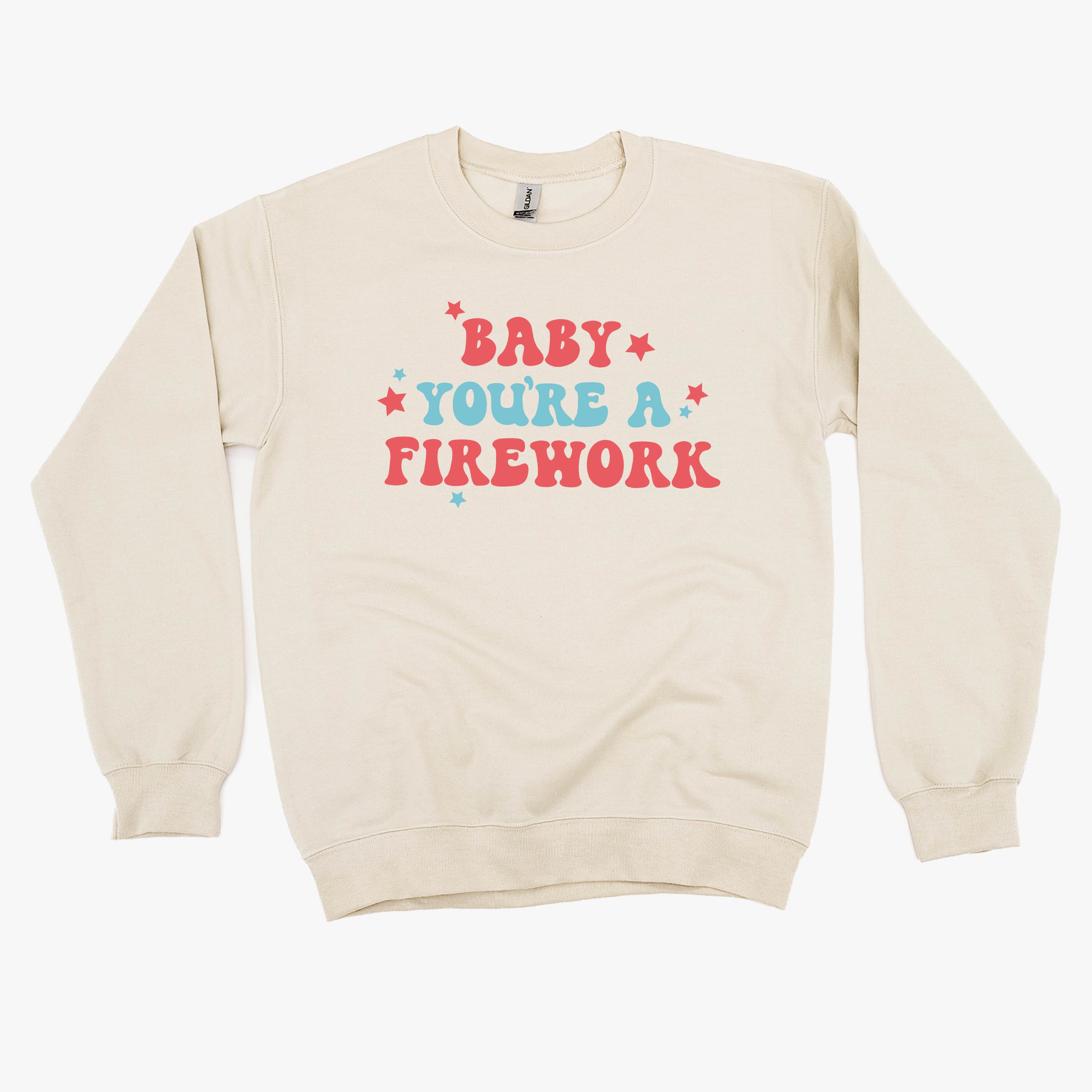 Baby You're A Firework - BASIC Fleece Little Mama Shirt Shop LLC