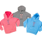 Back to School Bows - (Choose Your Grade) - Child HOODIE Little Mama Shirt Shop LLC