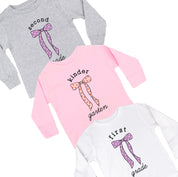 Back to School Bows - (Choose Your Grade) - Child LONG SLEEVE Tee Little Mama Shirt Shop
