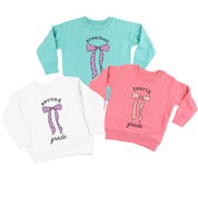 Back to School Bows - (Choose Your Grade) - Child Sweater Little Mama Shirt Shop