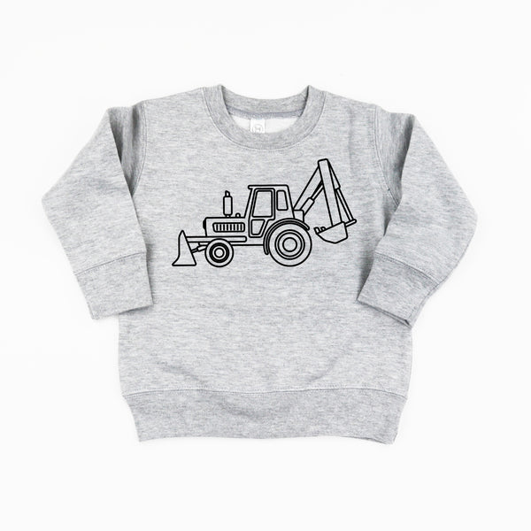 BACKHOE - Minimalist Design - Child Sweater