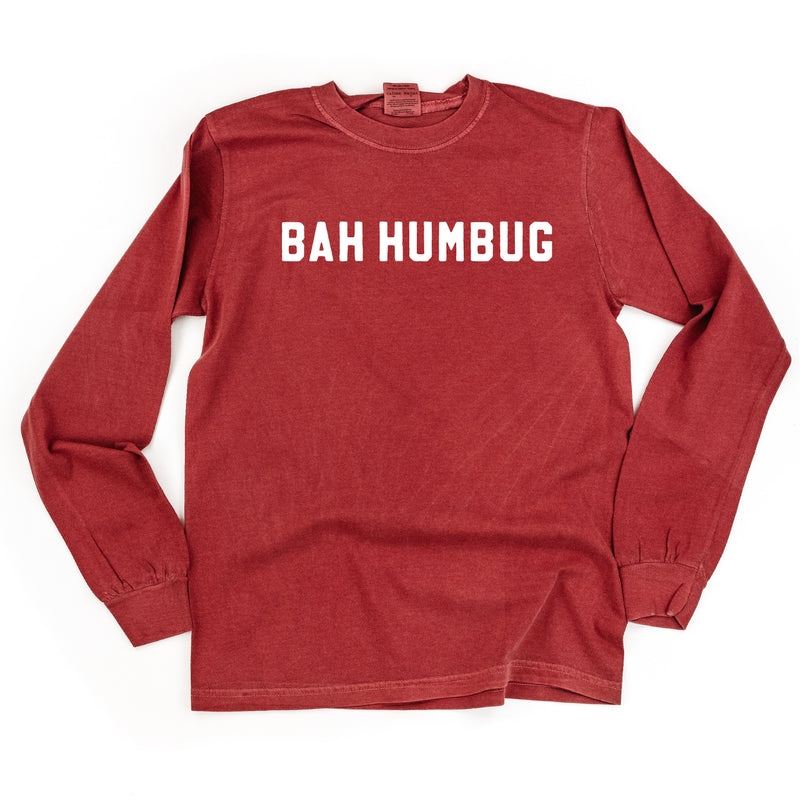 Bah Humbug - LONG SLEEVE Comfort Colors Tee