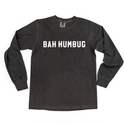 Bah Humbug - LONG SLEEVE Comfort Colors Tee Little Mama Shirt Shop