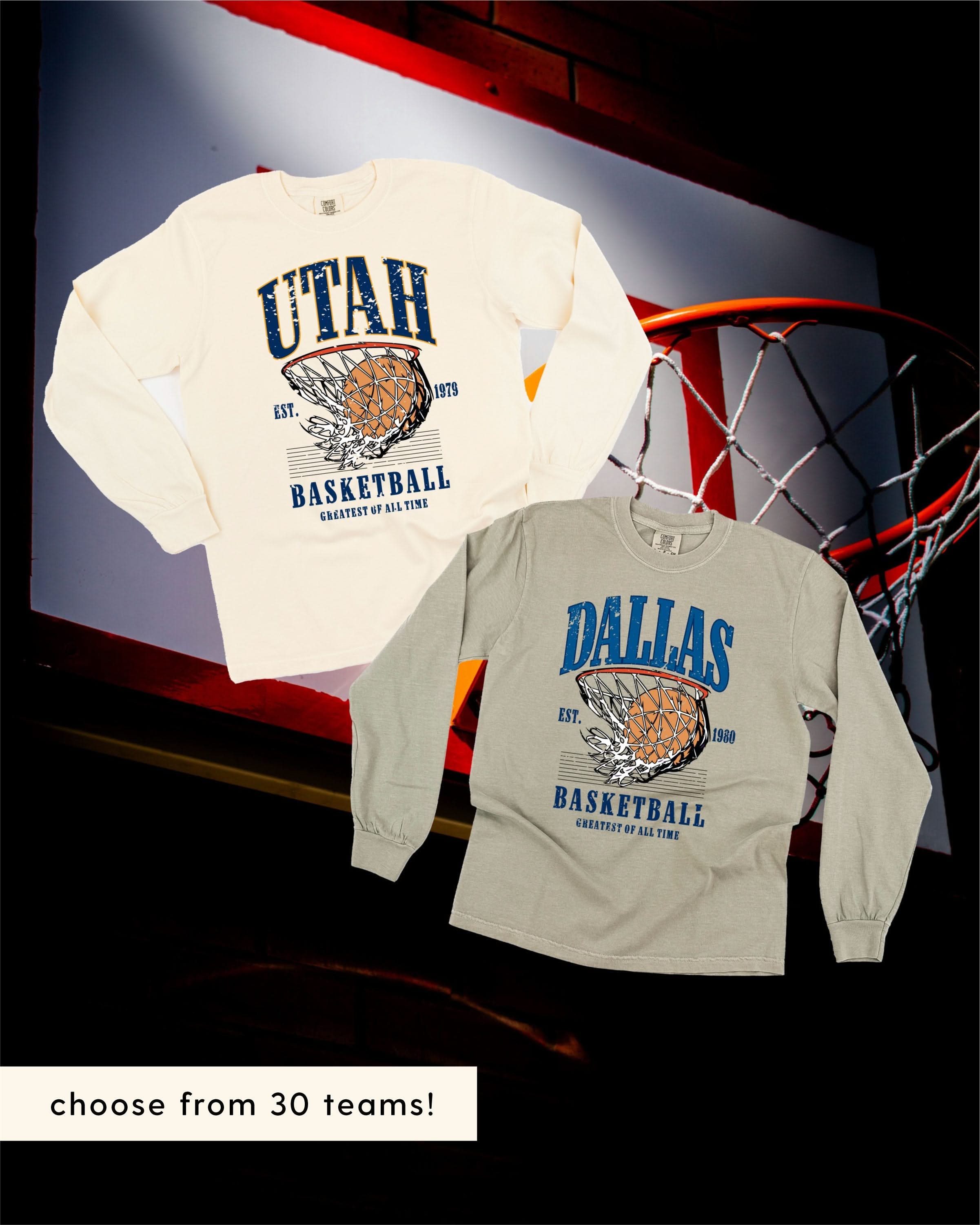 Baller Tees - Long Sleeve Comfort Colors Tee Little Mama Shirt Shop