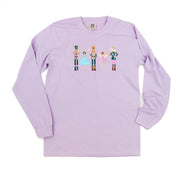 Ballerina - Whimsical Nutcracker - LONG SLEEVE Comfort Colors Tee Little Mama Shirt Shop