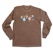 Ballerina - Whimsical Nutcracker - LONG SLEEVE Comfort Colors Tee Little Mama Shirt Shop