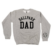 Ballpark Dad (wd) - BASIC Fleece Little Mama Shirt Shop LLC