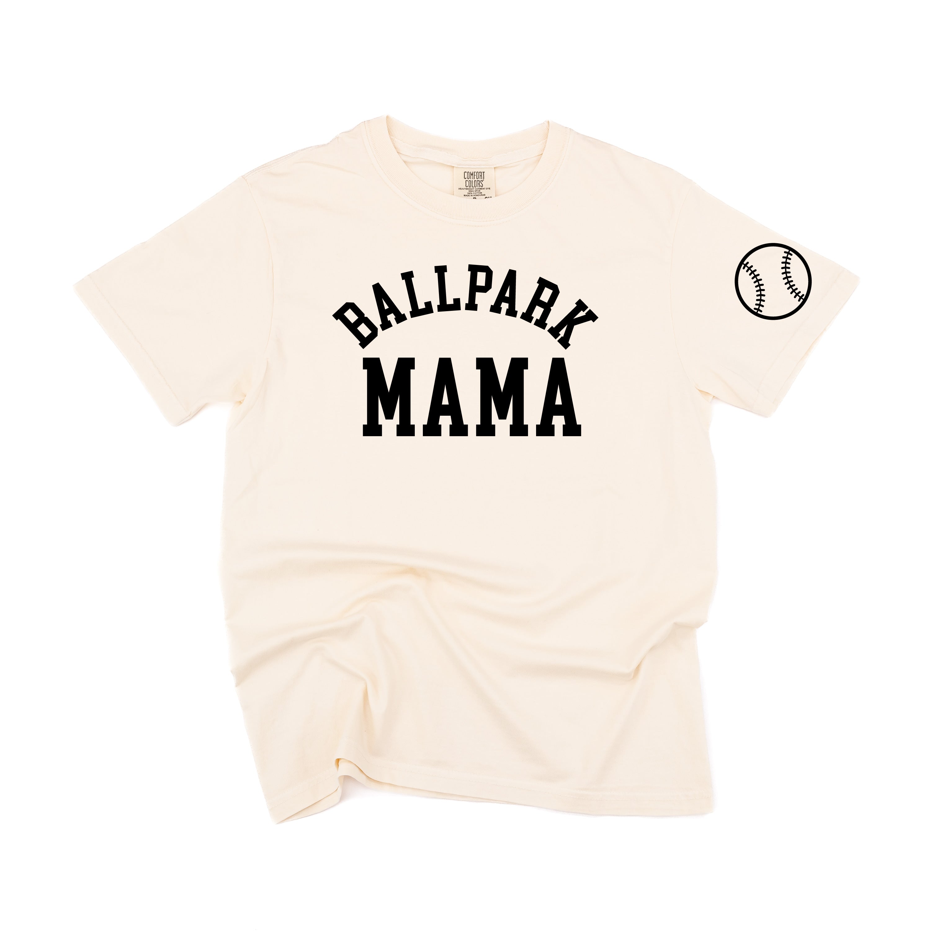 Ballpark Mama (sd) - Comfort Colors Tee Little Mama Shirt Shop