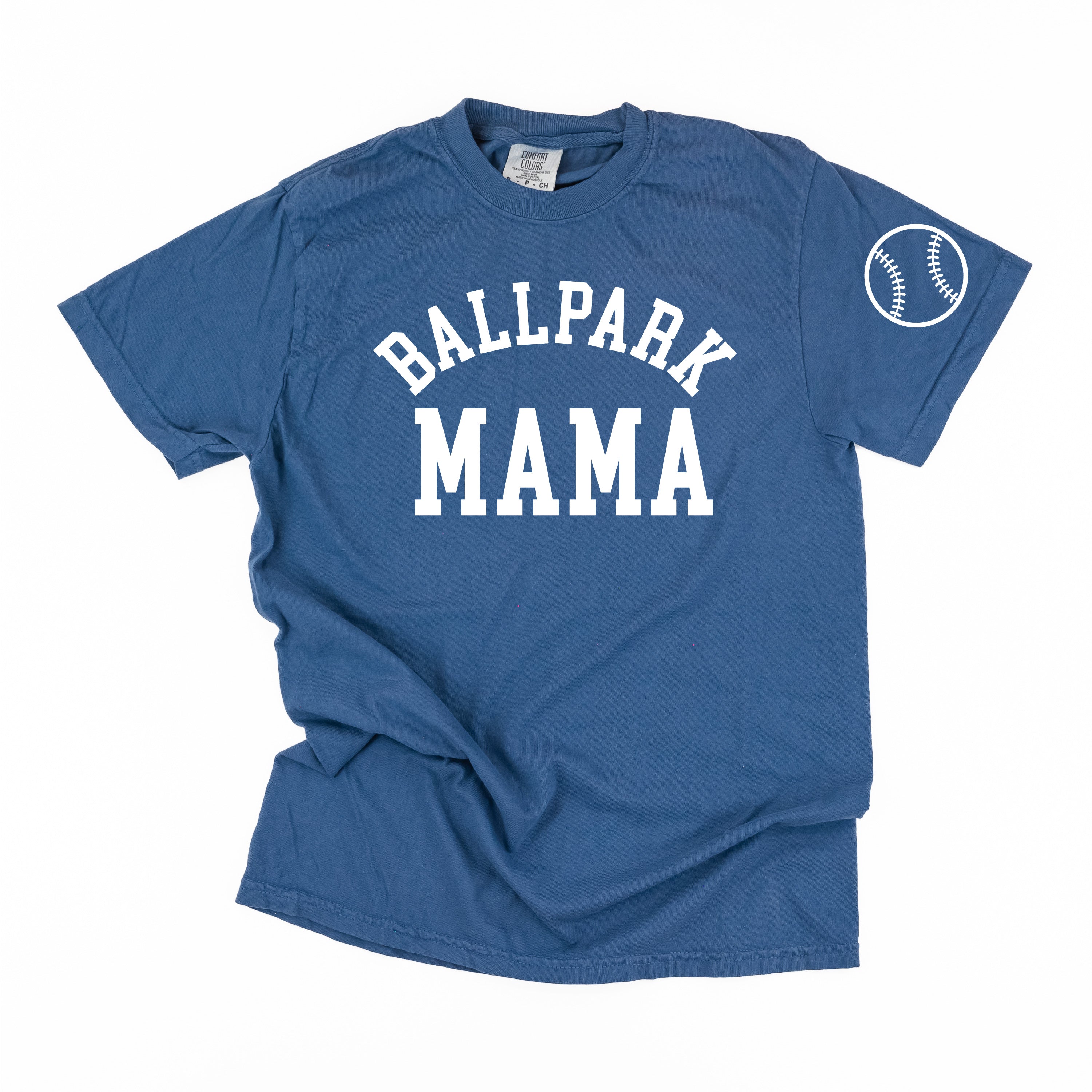 Ballpark Mama (sd) - Comfort Colors Tee Little Mama Shirt Shop