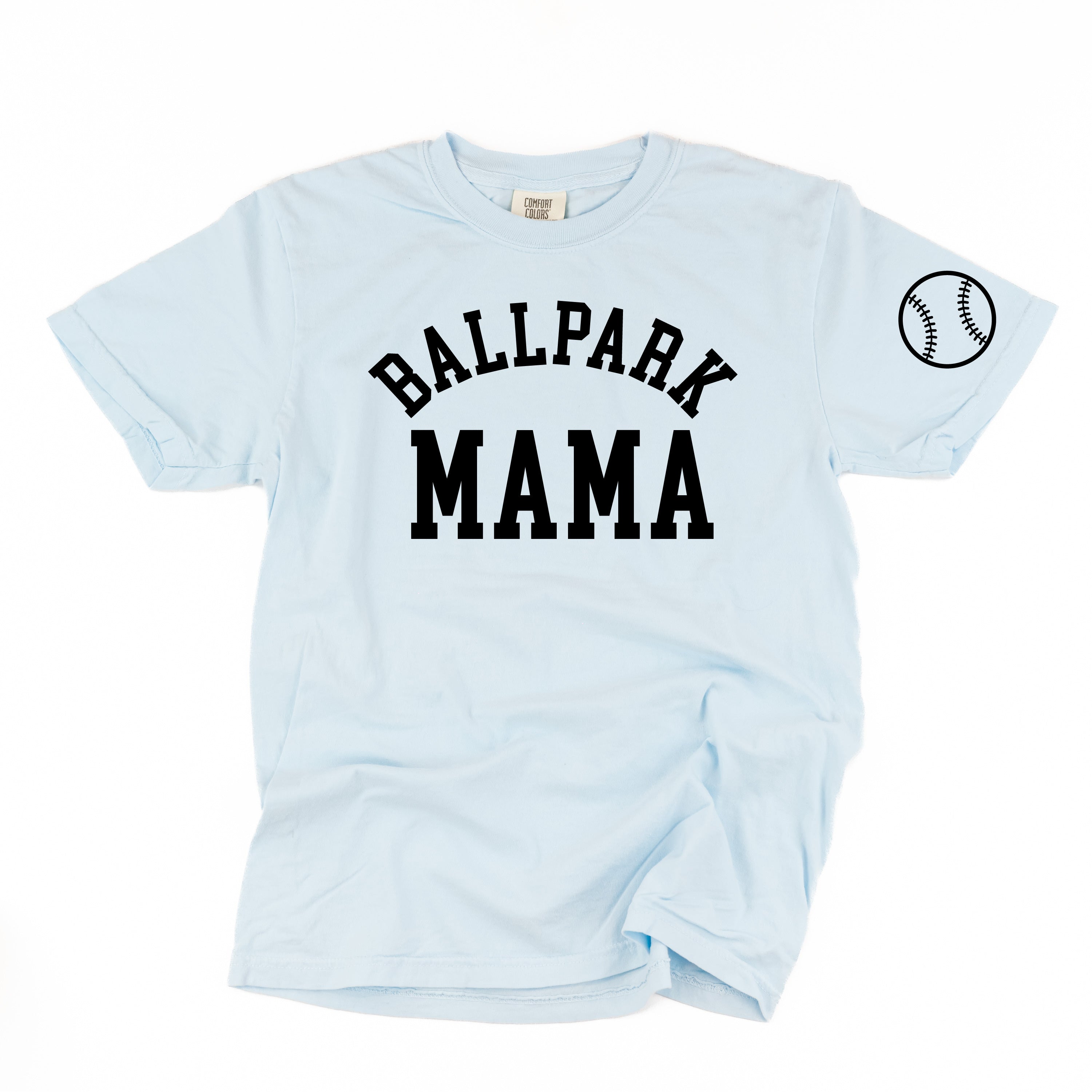 Ballpark Mama (sd) - Comfort Colors Tee Little Mama Shirt Shop