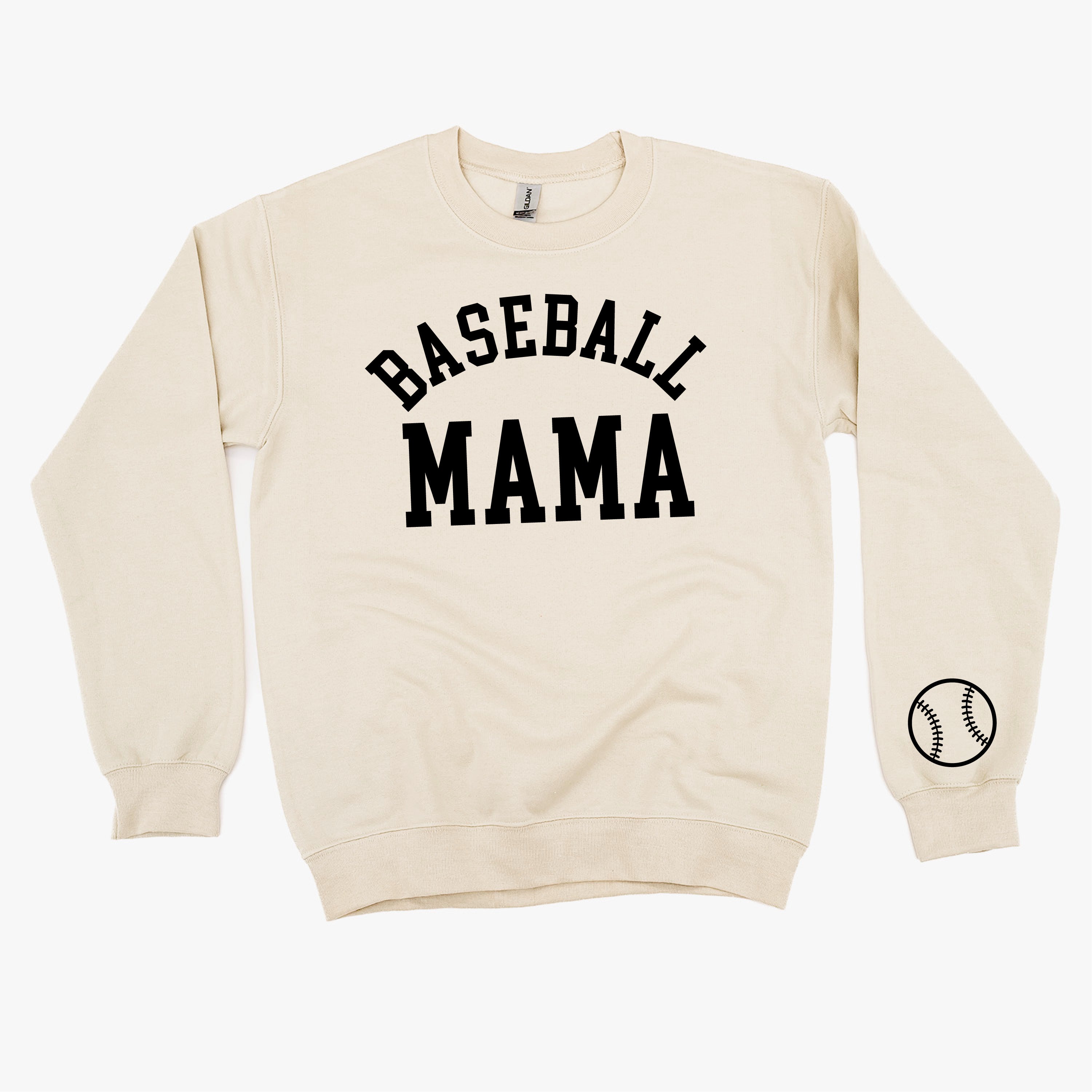 Baseball Mama (wd) - BASIC Fleece Little Mama Shirt Shop LLC