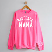 Baseball Mama (wd) - BASIC Fleece Little Mama Shirt Shop LLC