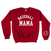 Baseball Mama (wd) - BASIC Fleece Little Mama Shirt Shop LLC