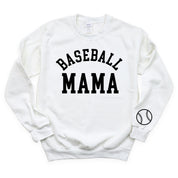 Baseball Mama (wd) - BASIC Fleece Little Mama Shirt Shop LLC