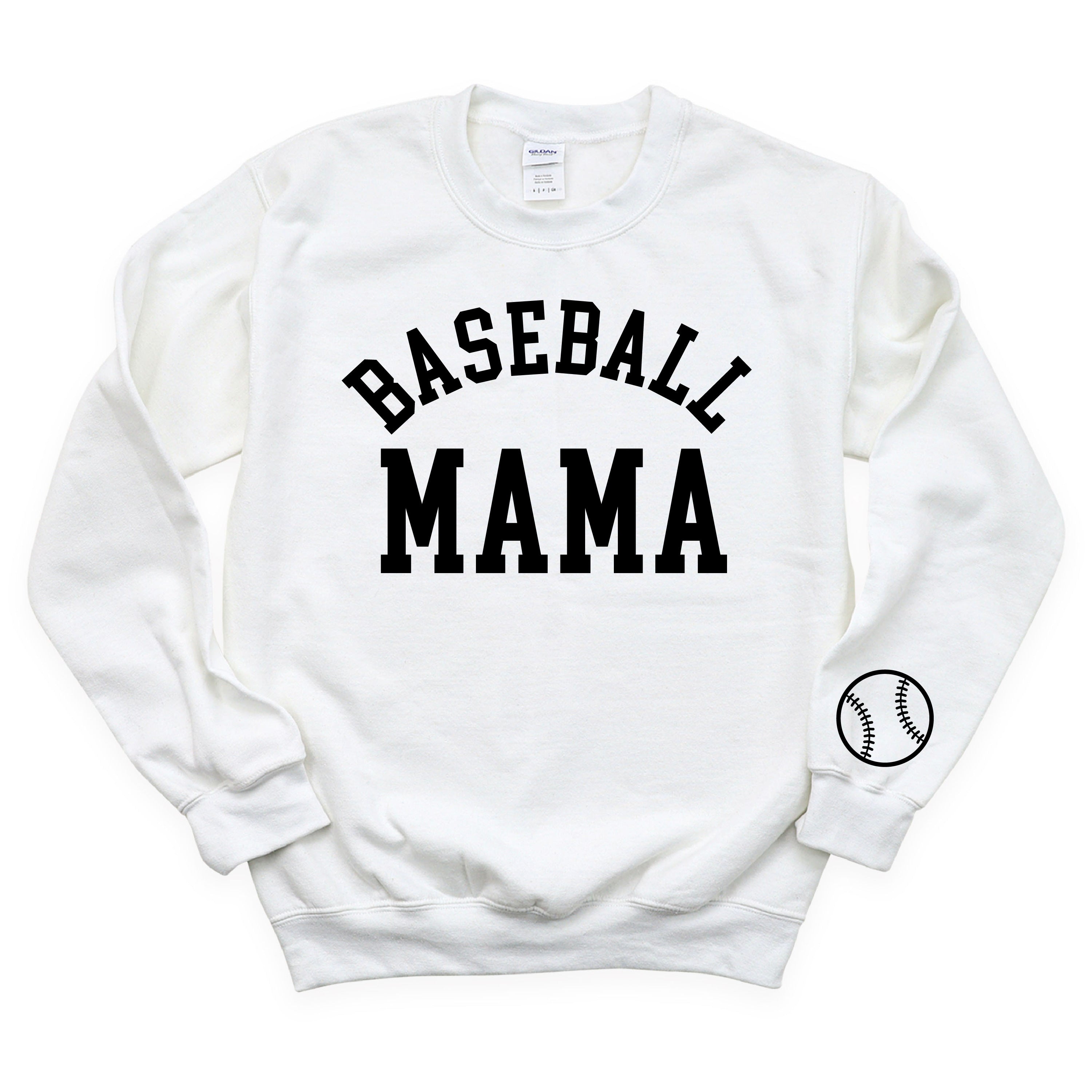 Baseball Mama (wd) - BASIC Fleece Little Mama Shirt Shop LLC