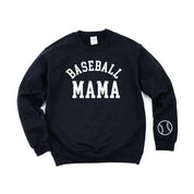 Baseball Mama (wd) - BASIC Fleece Little Mama Shirt Shop LLC
