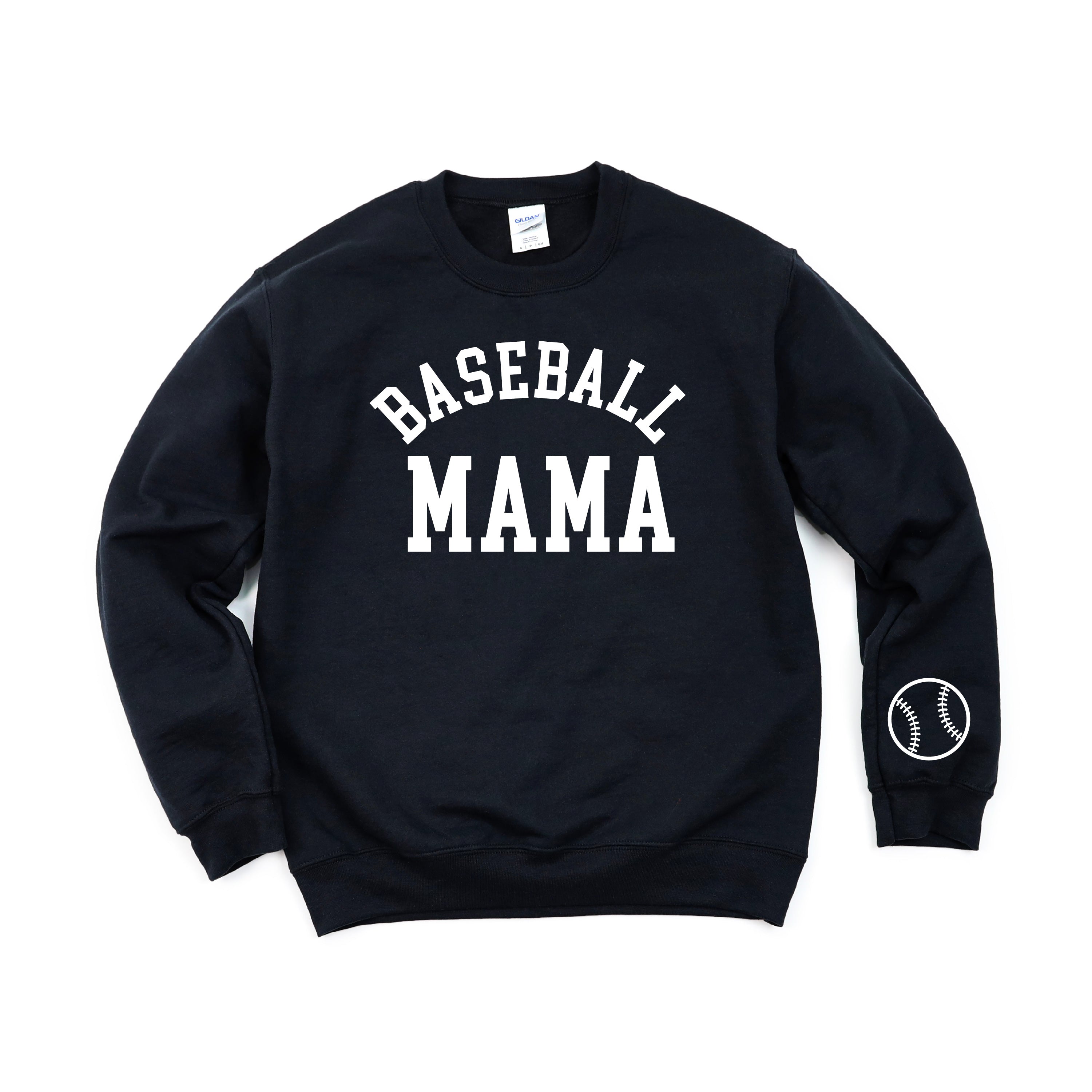 Baseball Mama (wd) - BASIC Fleece Little Mama Shirt Shop LLC