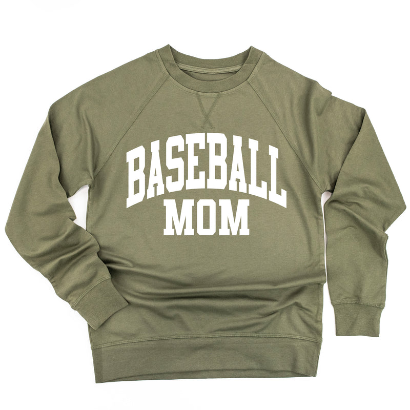 Varsity Style - BASEBALL MOM - Lightweight Pullover Sweater