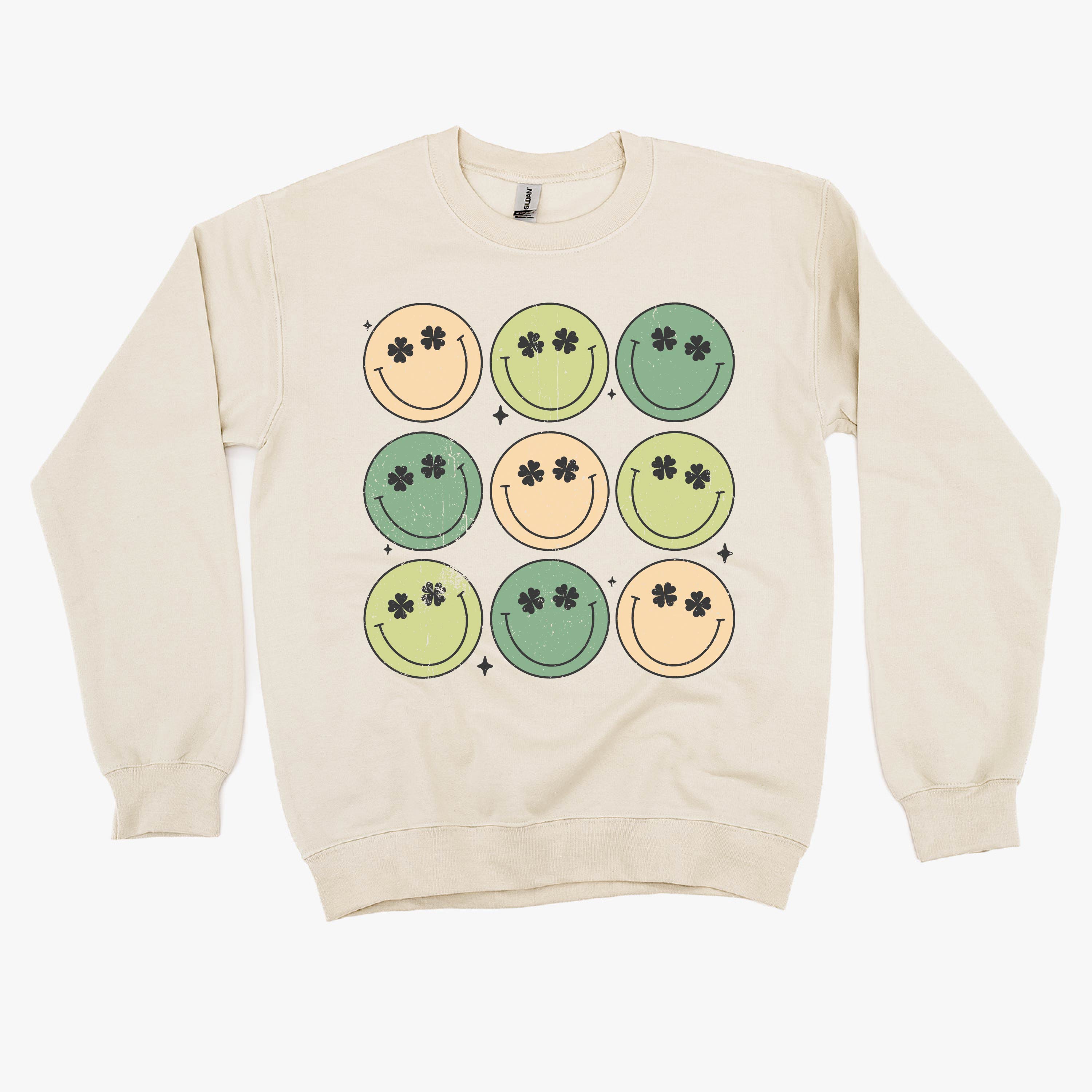 basic_fleece_3x3_Saint_Patricks_Smilies_little_mama_shirt_shop