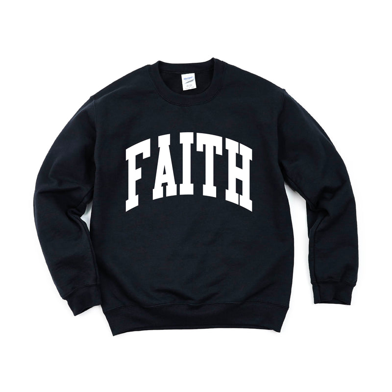 Arched FAITH - BASIC FLEECE CREWNECK