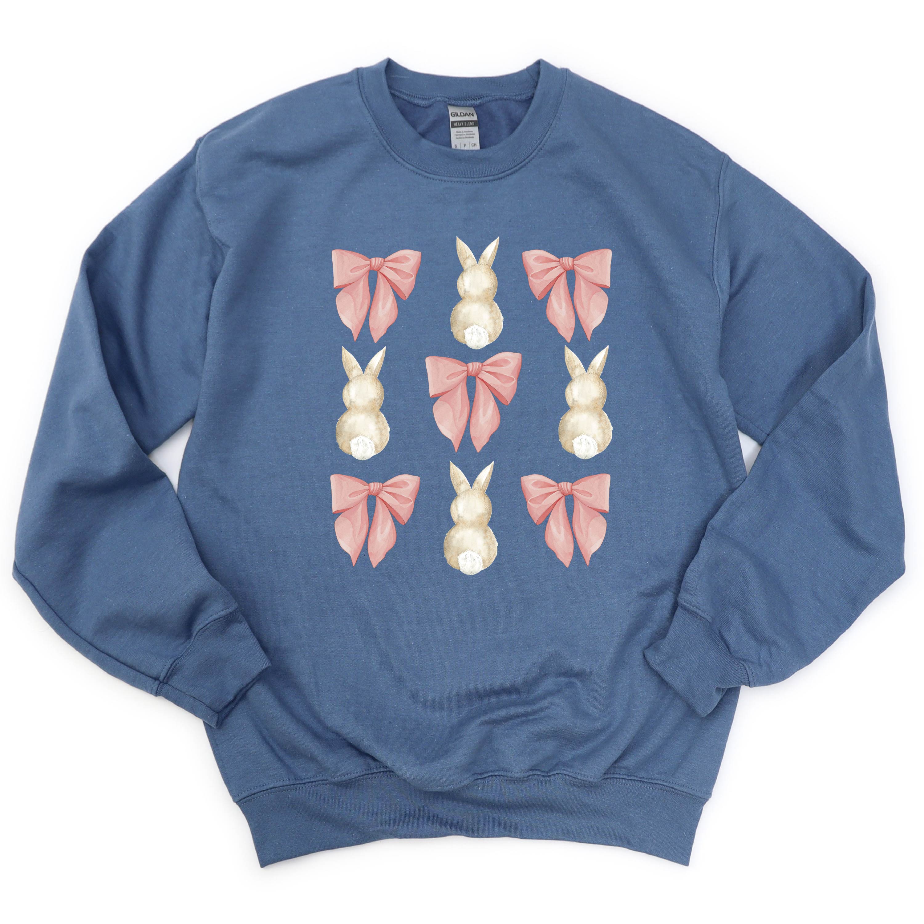 Bunnies & Bows - BASIC Fleece Little Mama Shirt Shop LLC