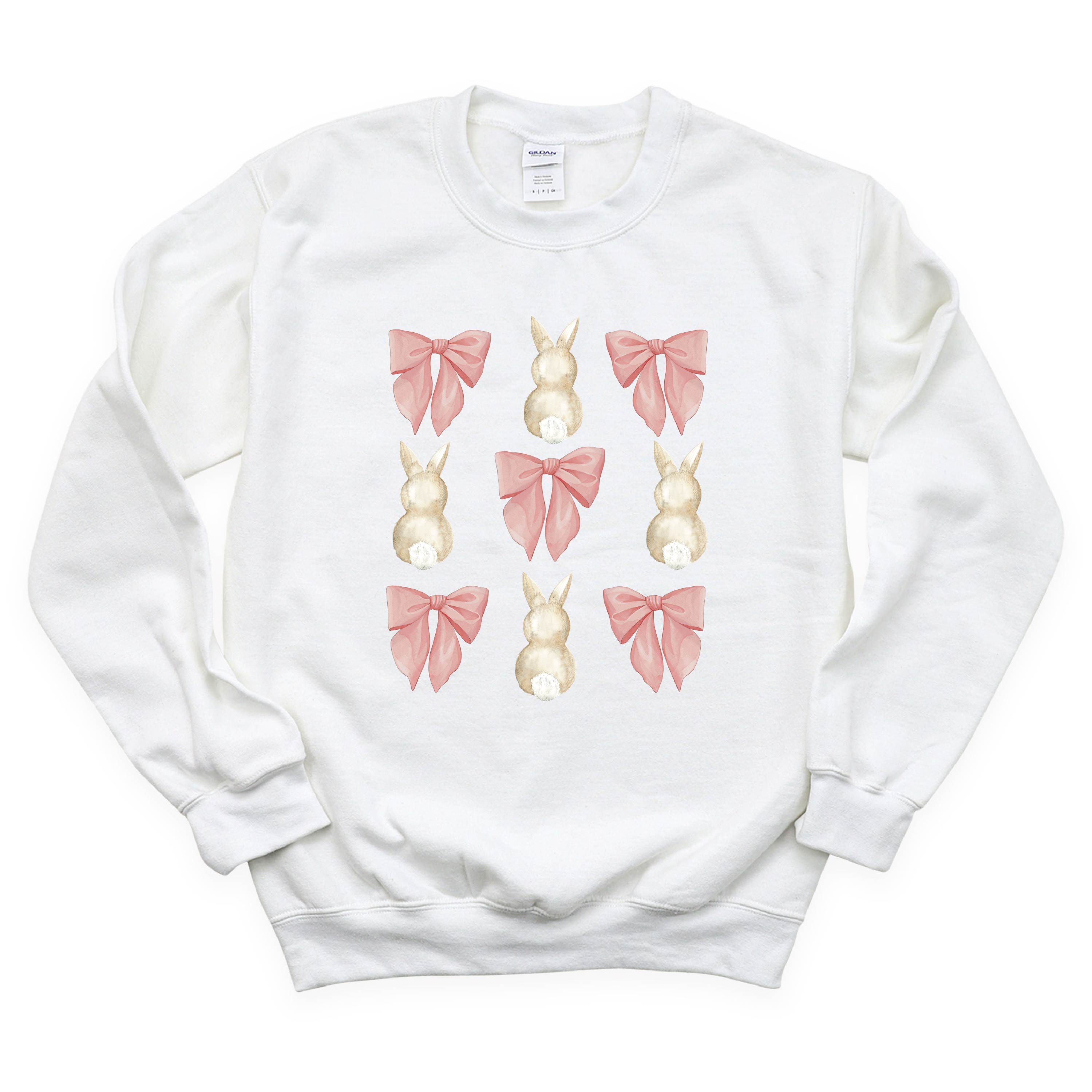 Bunnies & Bows - BASIC Fleece Little Mama Shirt Shop LLC