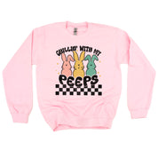 Chillin' With My Peeps - BASIC Fleece Little Mama Shirt Shop LLC