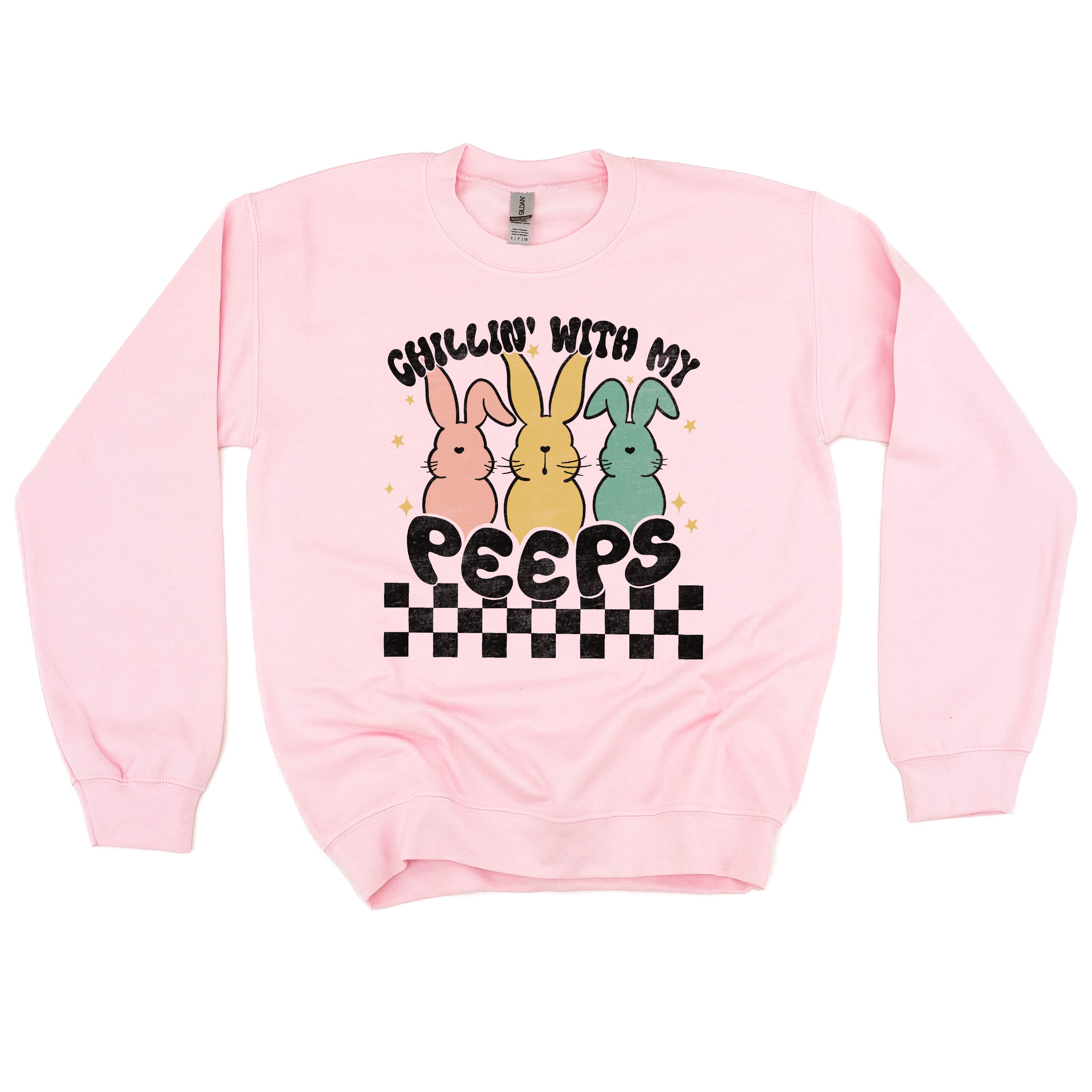 Chillin' With My Peeps - BASIC Fleece Little Mama Shirt Shop LLC