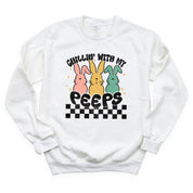 Chillin' With My Peeps - BASIC Fleece Little Mama Shirt Shop LLC