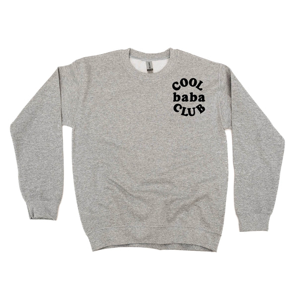COOL Baba CLUB - Pocket Design - BASIC FLEECE CREWNECK