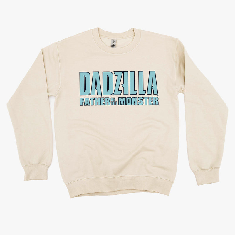 Dadzilla - Father of the Monster(s) - BASIC FLEECE CREWNECK