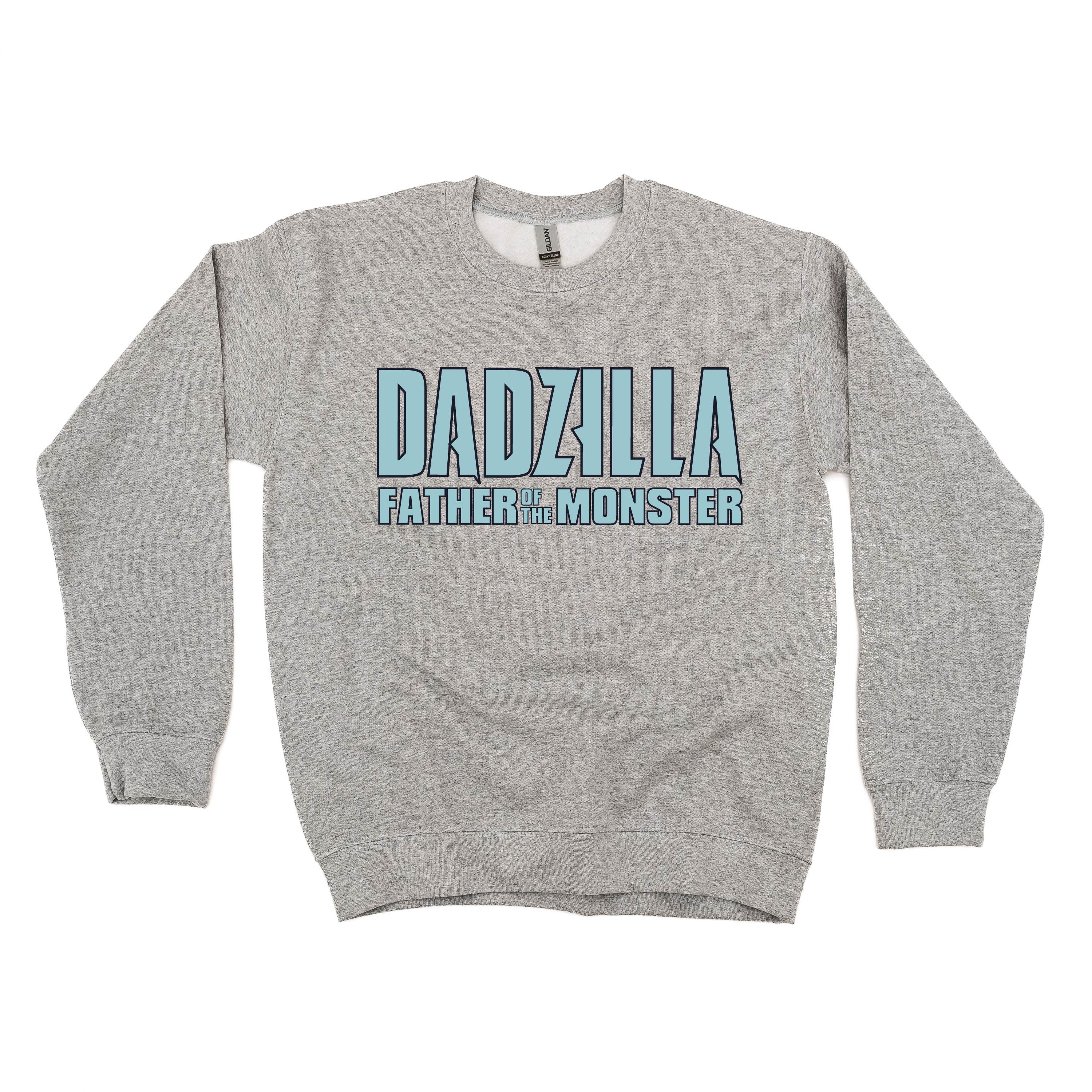 Dadzilla - Father Of The Monster(s) - BASIC Fleece Little Mama Shirt Shop LLC
