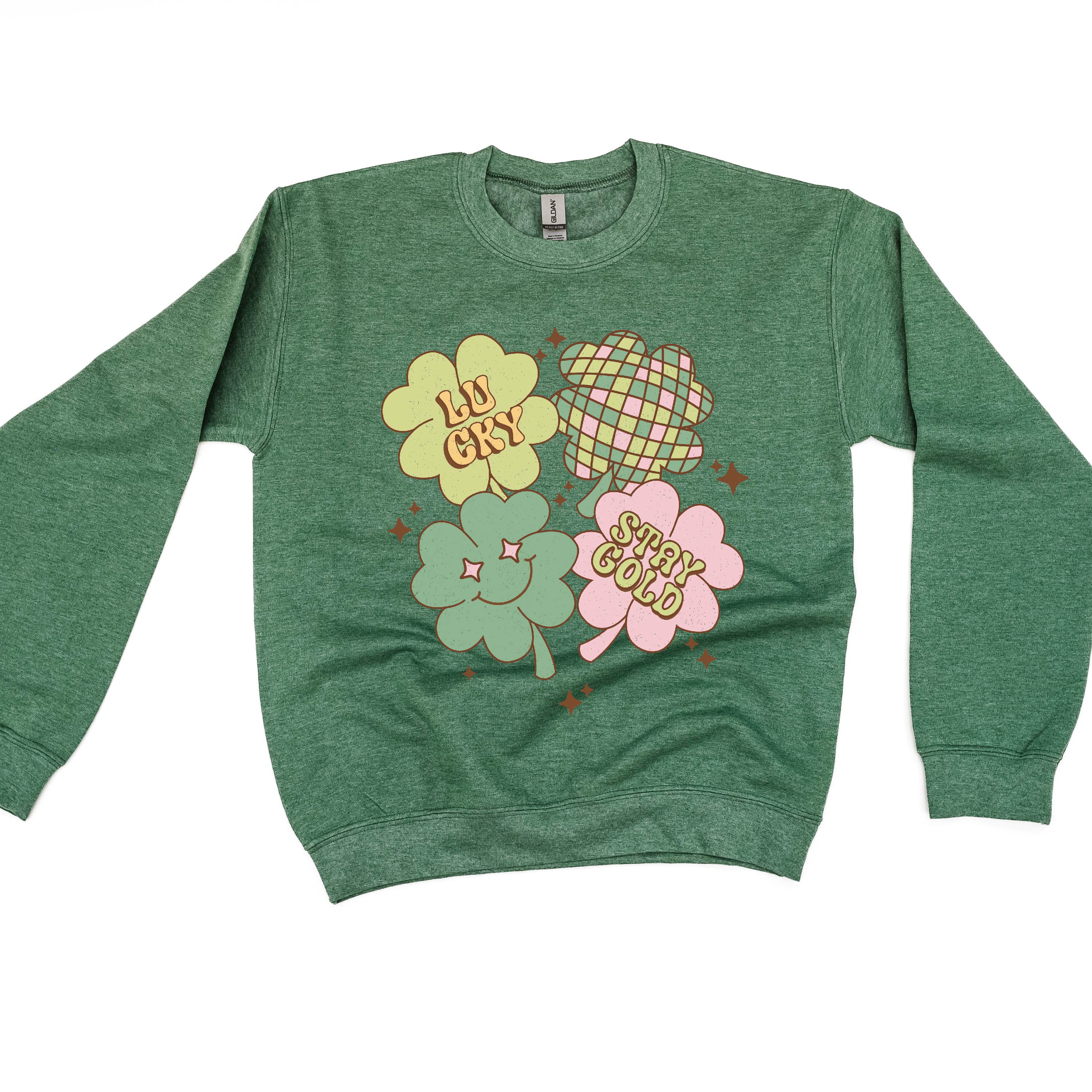 Lucky Disco - BASIC Fleece Little Mama Shirt Shop LLC